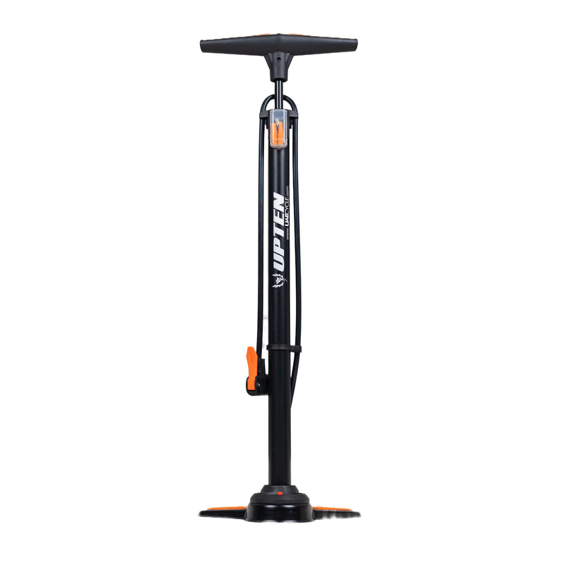 Load image into Gallery viewer, Upten Bicycle Floor Air Pump  with Gauge 160 Psi Stand Foot Bike Pumps 042