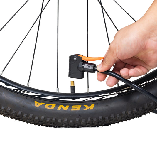 Upten Bicycle Floor Air Pump  with Gauge 160 Psi Stand Foot Bike Pumps 042