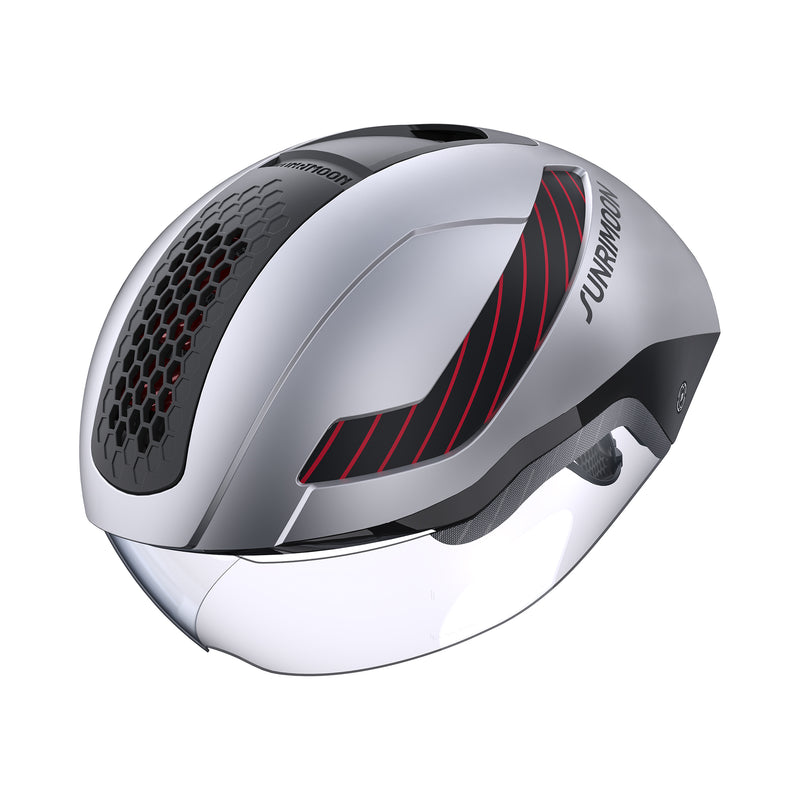 Load image into Gallery viewer, Sunrimoon Starship Aero Cycling TT Triathlon Helmet TT31