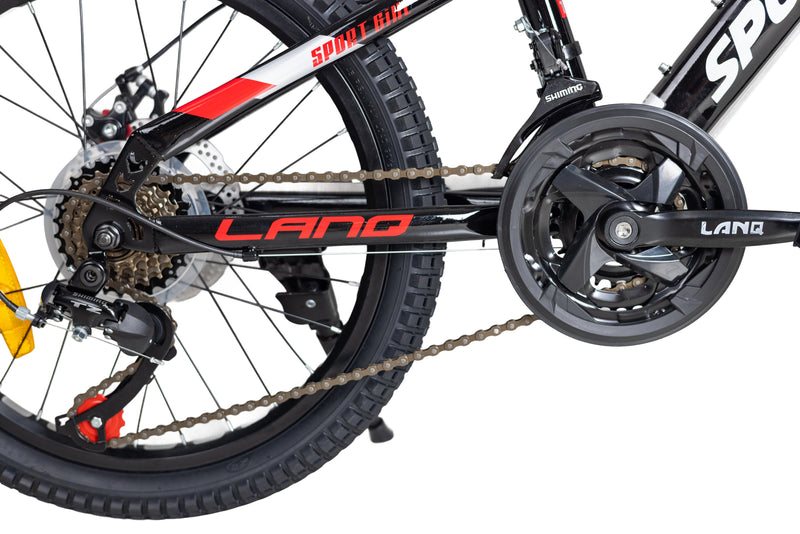 Load image into Gallery viewer, LanQ Sport 20 inch Kids Bike Children Mountain Bicycle with Shimano 21 Speed