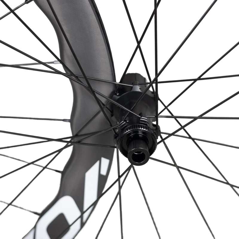Load image into Gallery viewer, SCOM VOSO Lite Wave Carbon Wheels with Ceramic Bearings Disc Brake
