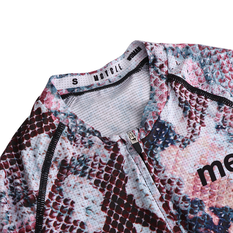 Load image into Gallery viewer, Mcycle Women's Pro-Performance Cycling Jersey - MY267W | 3D Ergonomic Fit & Zoned Cooling