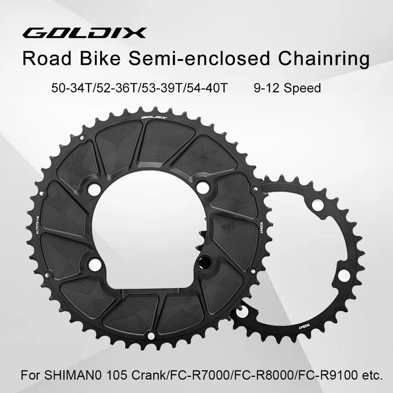 Load image into Gallery viewer, Riro RXS 110BCD Split Double Chainrings