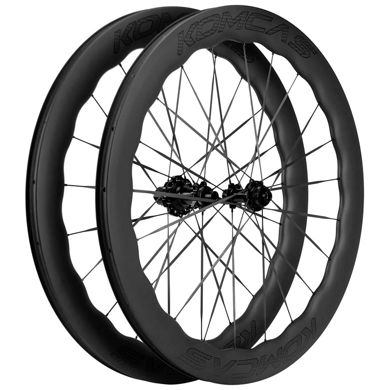 Load image into Gallery viewer, KOMCAS EVO Road Bike Disc Brake Carbon Wheel Ceramic Bearings