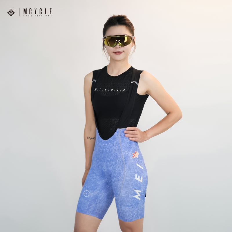 Load image into Gallery viewer, Mcycle Women's Pro Elite Cycling Bib Shorts | MK103W Series