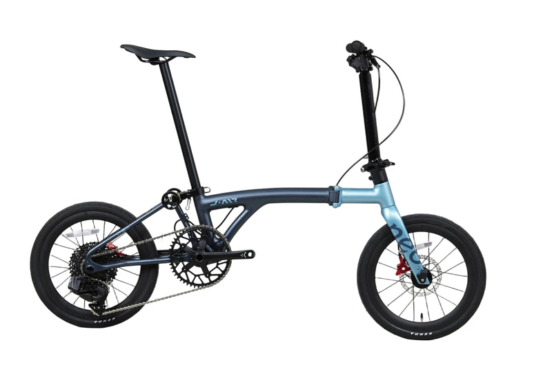 Load image into Gallery viewer, JAVA NEO 12Speed E-shifter 16 Inch Triple-fold Carbon Folding Bike