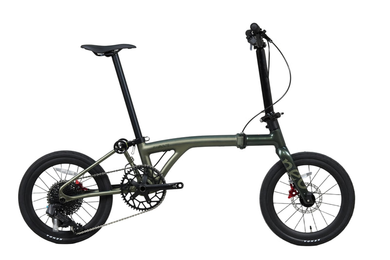 Load image into Gallery viewer, JAVA NEO 12Speed E-shifter 16 Inch Triple-fold Carbon Folding Bike