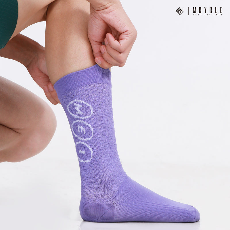 Load image into Gallery viewer, MCYCLE Unisex High-Elastic Athletic Knitted Cycling Socks - MP059 Dopamine Series