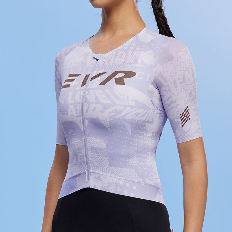 Load image into Gallery viewer, EVR Women’s DISCOVER Ultra-Light Cycling Jersey – 2511