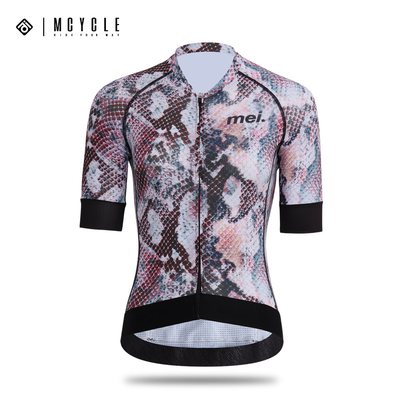 Load image into Gallery viewer, Mcycle Women's Pro-Performance Cycling Jersey - MY267W | 3D Ergonomic Fit & Zoned Cooling