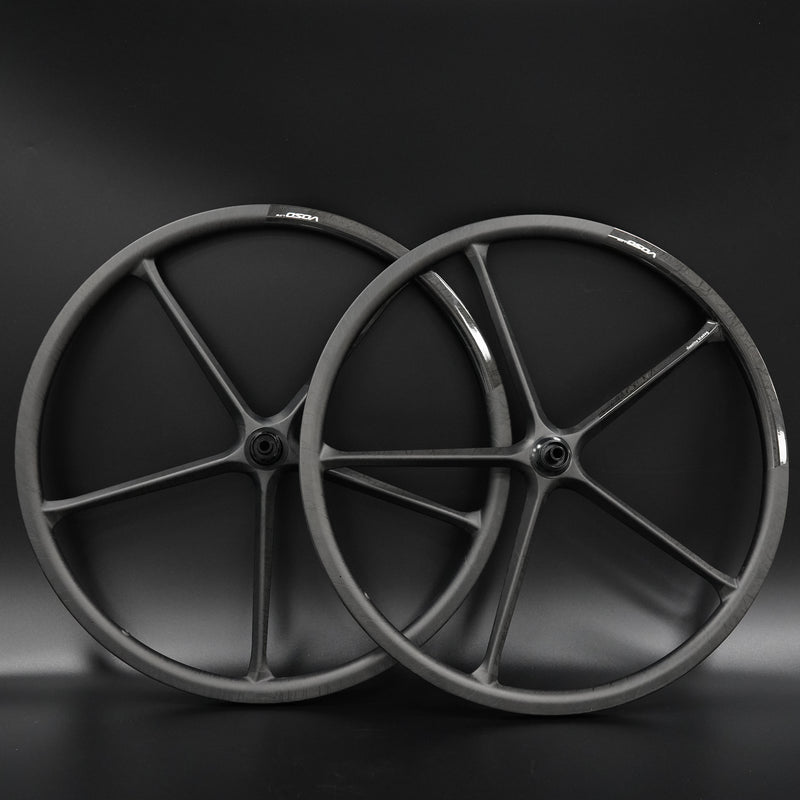 Load image into Gallery viewer, SCOM VOSO Lite Blade 5 one-piece 5-spoke Disc Carbon Road Wheel
