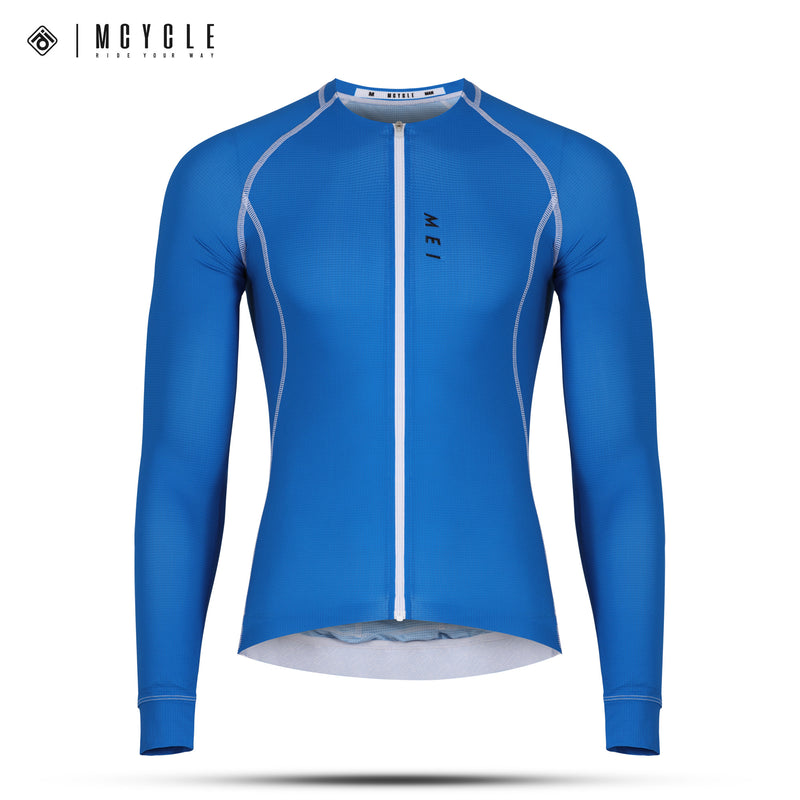 Load image into Gallery viewer, MCYCLE Men’s Long Sleeve Cycling Jersey – UV50+ Breathable Performance Pro Fit MY341