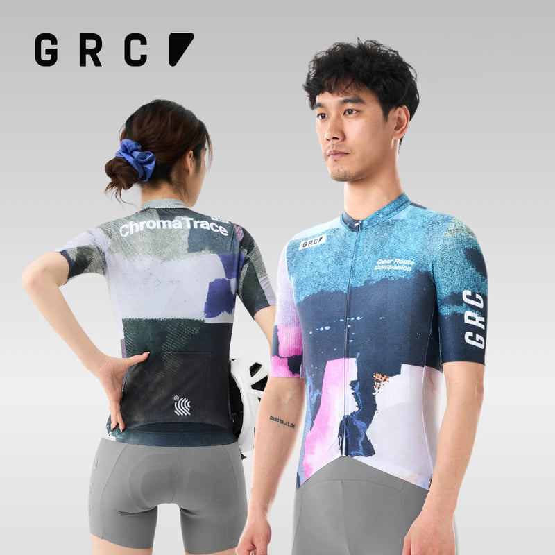 Load image into Gallery viewer, GRC Unisex Chroma Trace Technical Aero Cycling Jersey 1454