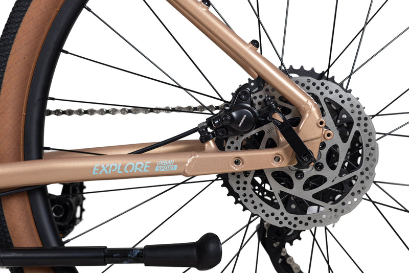 Load image into Gallery viewer, Pardus Explore Sport Urban Bike Hybrid Bicycle 10 Speed