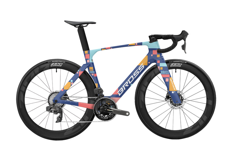 Load image into Gallery viewer, Bross Zenith 7SE Force Etap AXS with Zipp 404 Wheel and Vision Handlebar