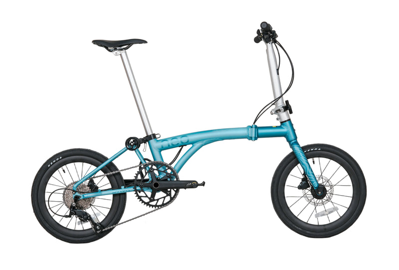 Load image into Gallery viewer, JAVA NEO 9 Speed 16 Inch Triple-fold Folding Bike
