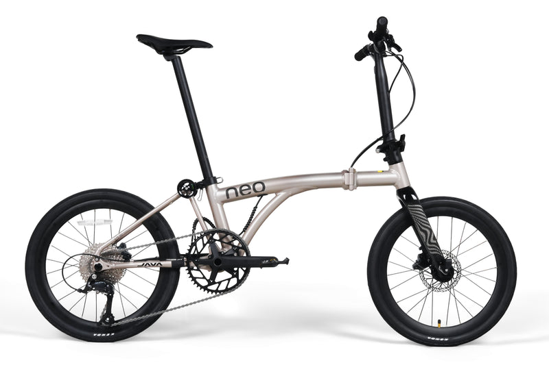 Load image into Gallery viewer, JAVA NEO 9 Speed Triple-fold 20 Inch Folding Bike