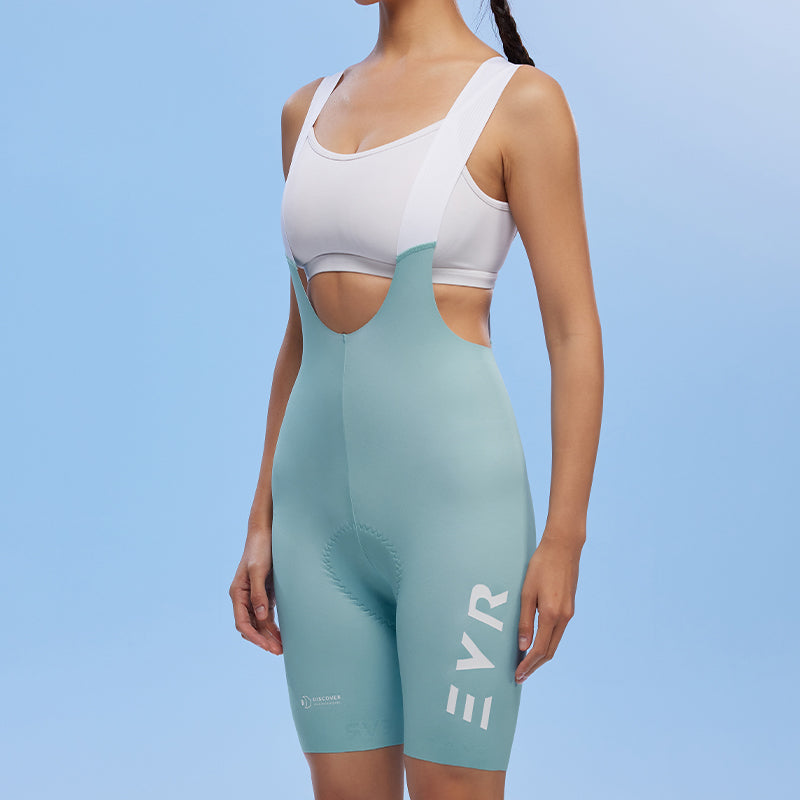 Load image into Gallery viewer, EVR Women’s DISCOVER One-Piece Pro Bib Shorts – 2506 (Powered by Dolomiti®)