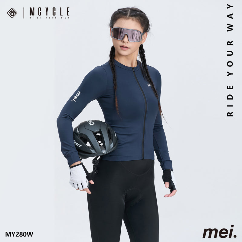 Load image into Gallery viewer, Mcycle Women's Thermal Long Sleeve Jersey MY253W