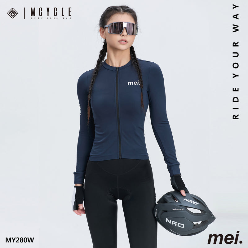 Load image into Gallery viewer, Mcycle Women's Thermal Long Sleeve Jersey MY253W