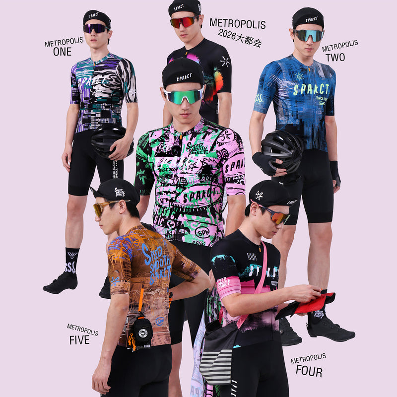 Load image into Gallery viewer, Spakct Metropolitan Pro Men's Cycling Jersey YB111132