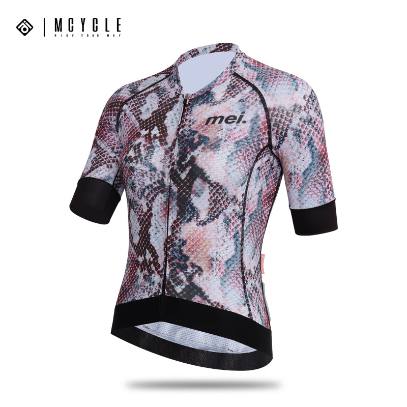 Load image into Gallery viewer, Mcycle Women's Pro-Performance Cycling Jersey - MY267W | 3D Ergonomic Fit & Zoned Cooling