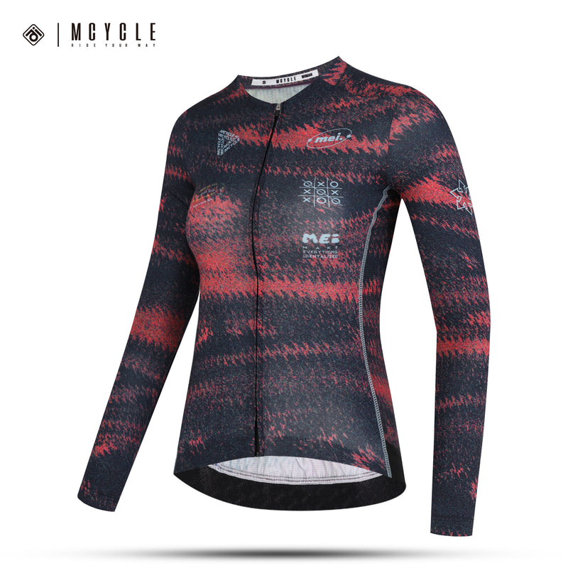Load image into Gallery viewer, Mcycle Women's Pro Long Sleeve Cycling Jersey MY337W