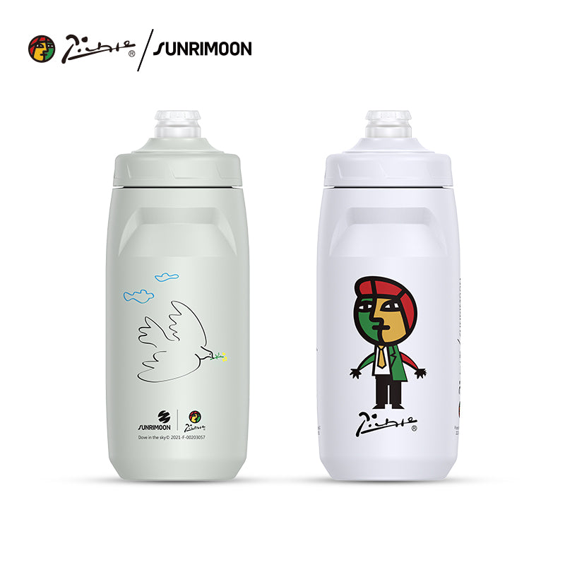 Load image into Gallery viewer, Sunrimoon × Picasso Cycling Water Bottles 620ml