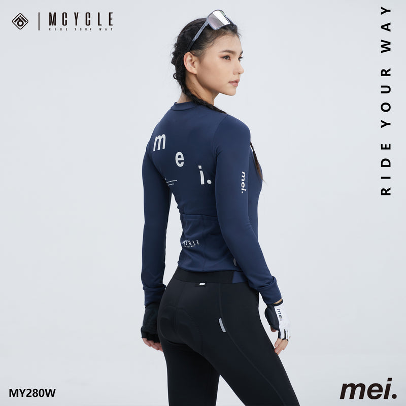 Load image into Gallery viewer, Mcycle Women's Thermal Long Sleeve Jersey MY253W
