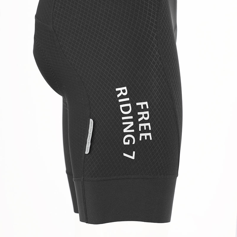 Load image into Gallery viewer, 7R7 Men's Pro Cycling Bib Shorts with Elastic Interface Pads