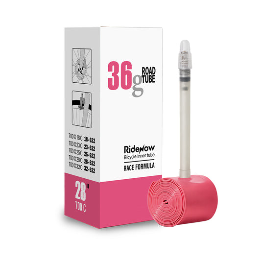 RideNow 700×18-32C Road Bike Inner TPU Tube Presta 36g