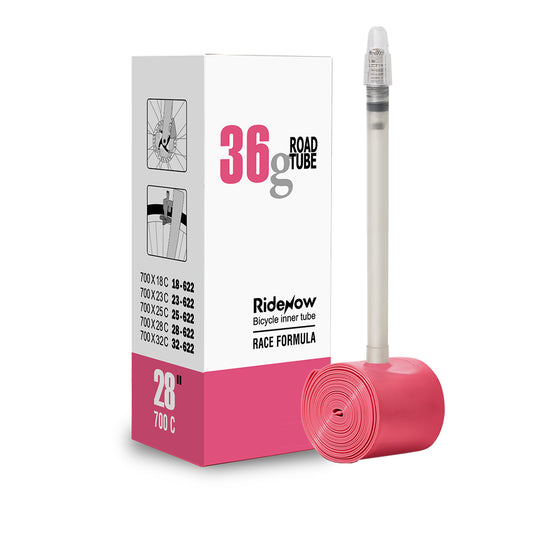 RideNow 700×18-32C Road Bike Inner TPU Tube Presta 36g