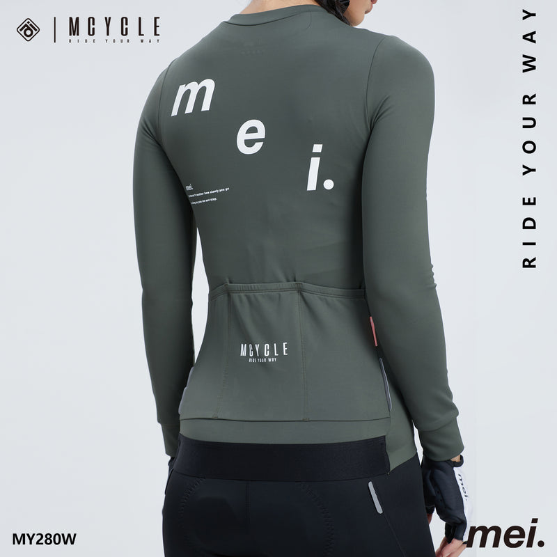 Load image into Gallery viewer, Mcycle Women's Thermal Long Sleeve Jersey MY253W