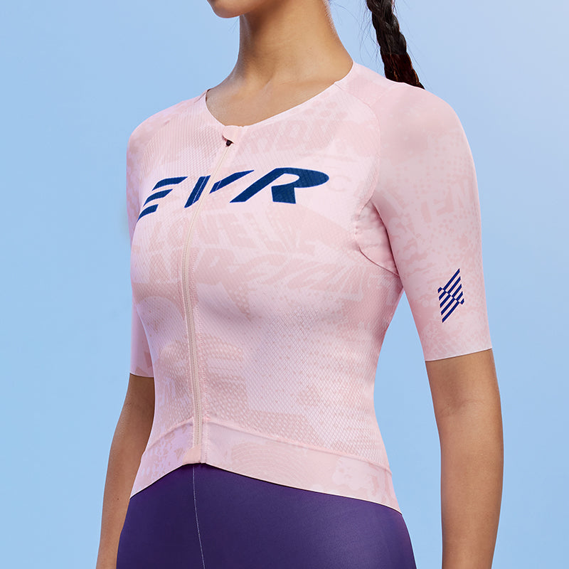 Load image into Gallery viewer, EVR Women’s DISCOVER Ultra-Light Cycling Jersey – 2511