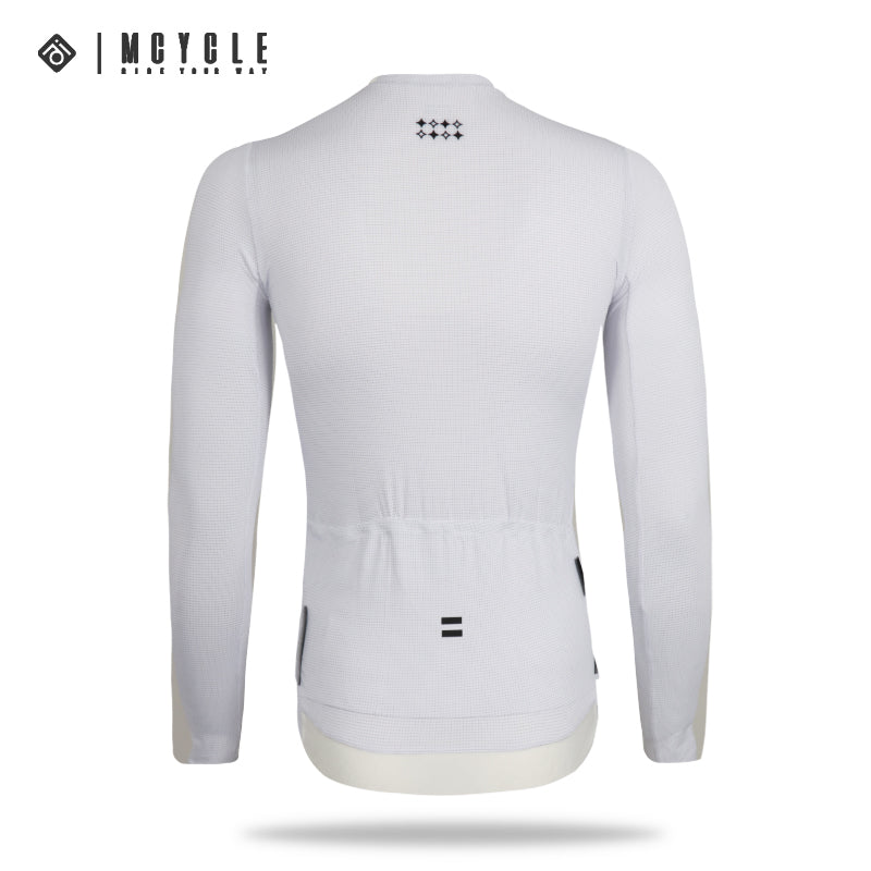 Load image into Gallery viewer, Mcycle Man Solid Color Bamoo Fiber Long Sleeve Cycling Jersey MY242