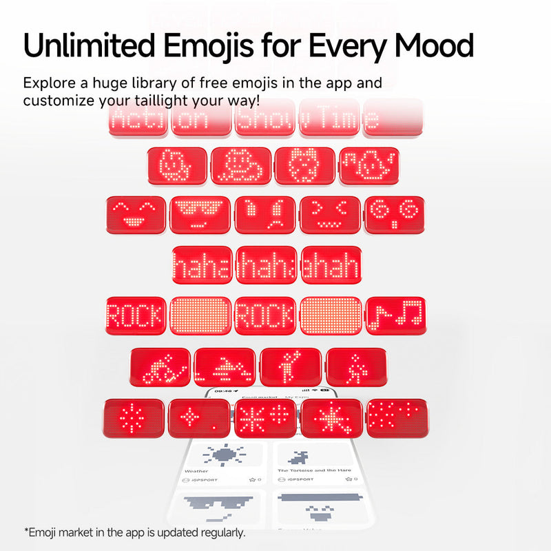 Load image into Gallery viewer, iGPSPORT ET6 Smart Emoji Taillight
