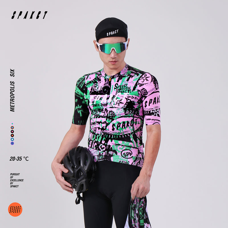 Load image into Gallery viewer, Spakct Metropolitan Pro Men's Cycling Jersey YB111132