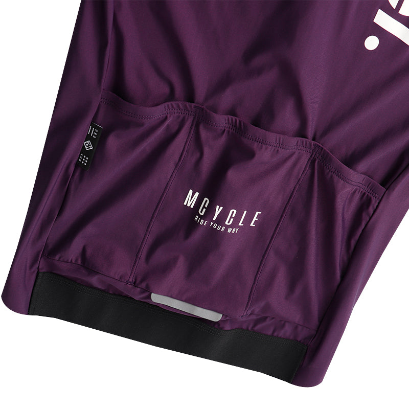 Load image into Gallery viewer, Mcycle Woman Contrast Sold Color Long Sleeve Cycling Jersey MY249W