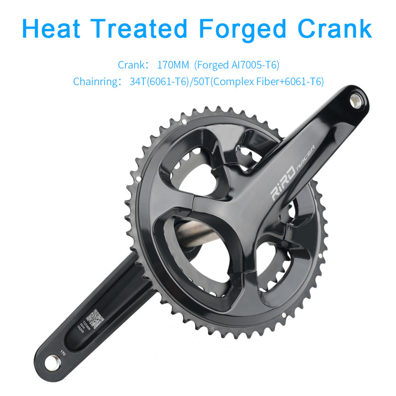 Load image into Gallery viewer, RIRO Racer R9 Alloy Crankset