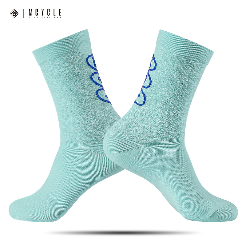 Load image into Gallery viewer, MCYCLE Unisex High-Elastic Athletic Knitted Cycling Socks - MP059 Dopamine Series