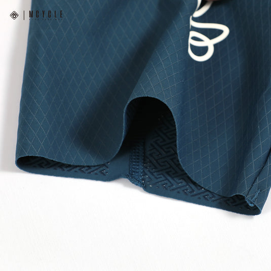 Mcycle Men's Cycling Bib Shorts with High-Perf Elastic Interface Pads MK102