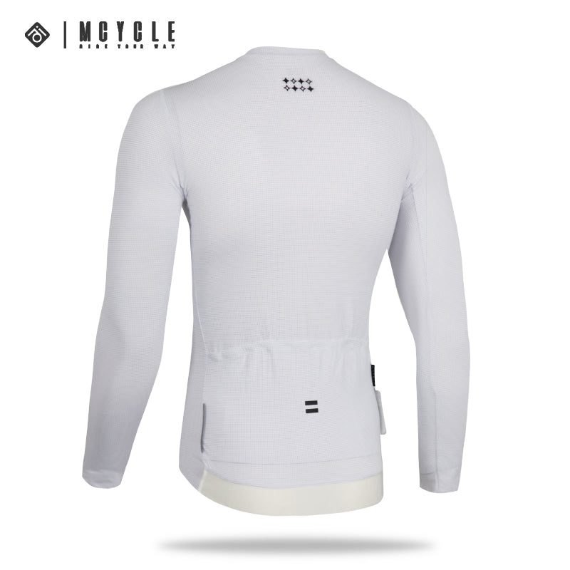 Load image into Gallery viewer, Mcycle Man Solid Color Bamoo Fiber Long Sleeve Cycling Jersey MY242