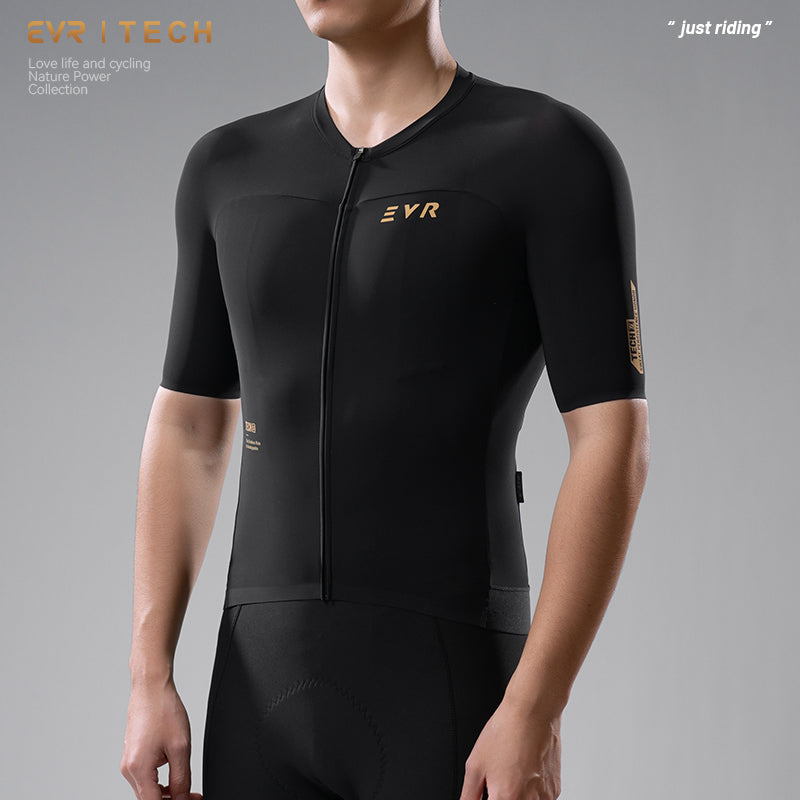 Load image into Gallery viewer, EVR TECH Series Men's Cycling Short Sleeve Jersey - Gilding Edition -2623