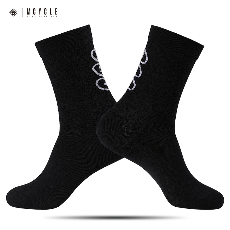 Load image into Gallery viewer, MCYCLE Unisex High-Elastic Athletic Knitted Cycling Socks - MP059 Dopamine Series