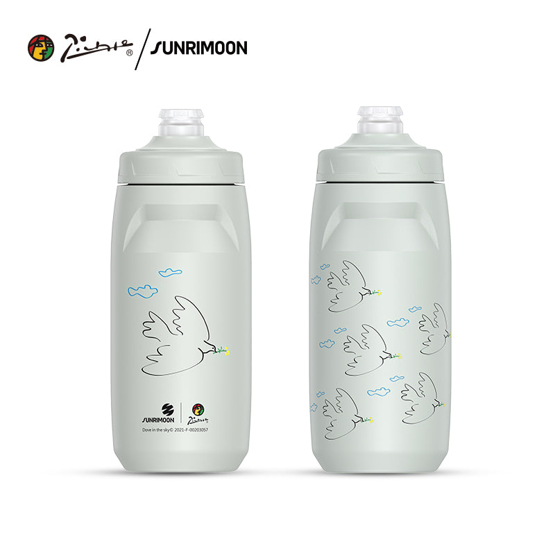Load image into Gallery viewer, Sunrimoon × Picasso Cycling Water Bottles 620ml
