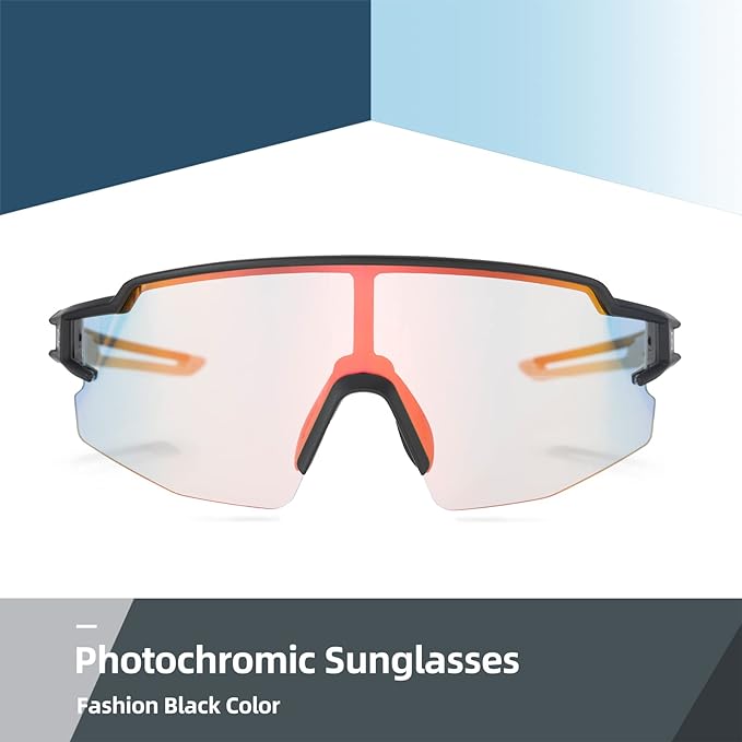 Load image into Gallery viewer, ROCKBROS Photochromic Sports Cycling Sunglasses 1017