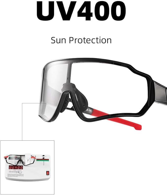 Load image into Gallery viewer, ROCKBROS Bicycle Sunglasses Photochromic and Polarized Sports Cycling Eyewear 1016