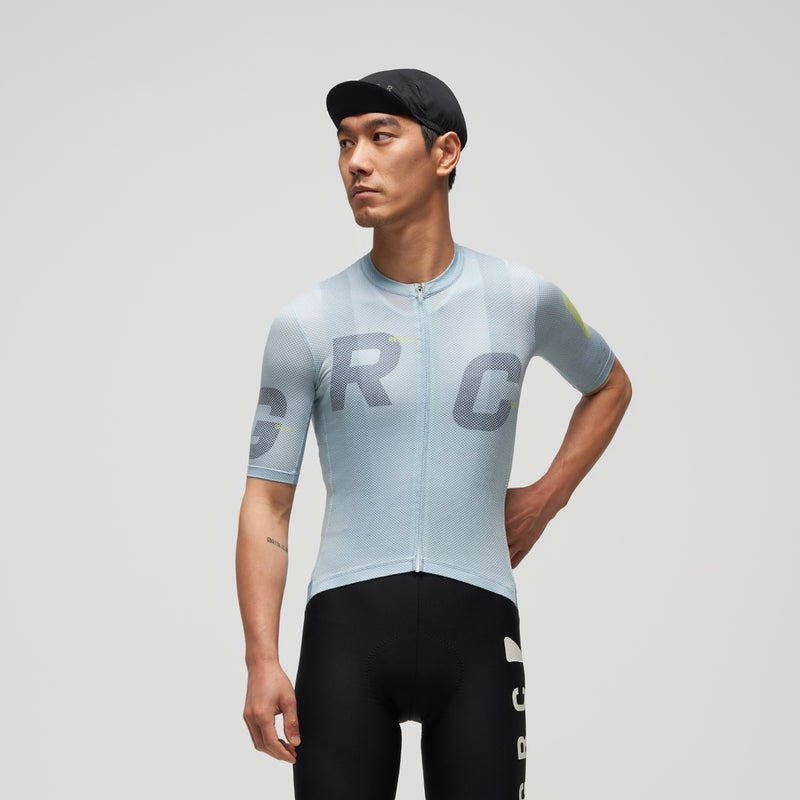 Load image into Gallery viewer, GRC Men's CMYK Delta Tencel Lightweight Cycling Jersey 1500