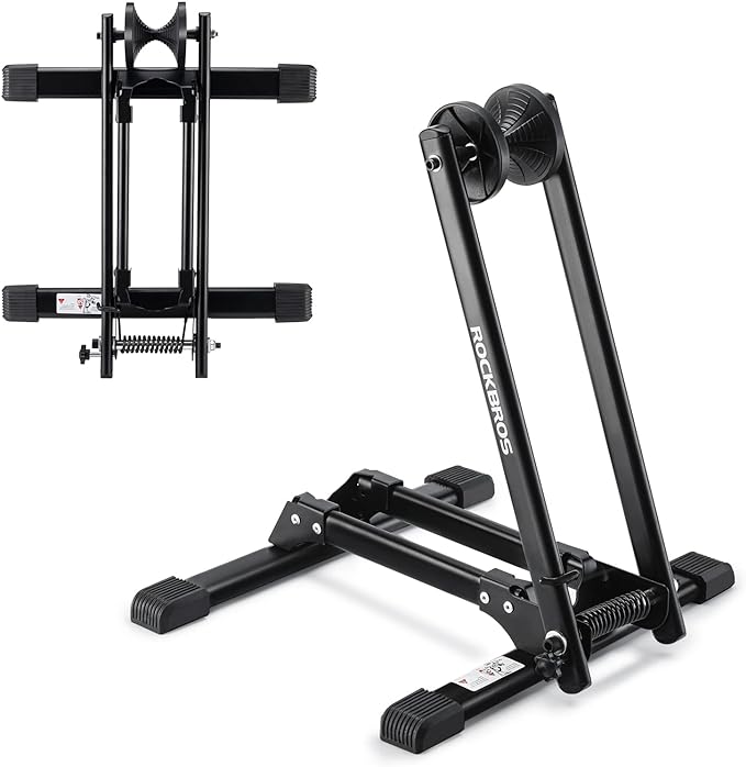 Load image into Gallery viewer, Rockbros Bicycle Parking Stand Floor Alloy Bicycle Stand 27210001001