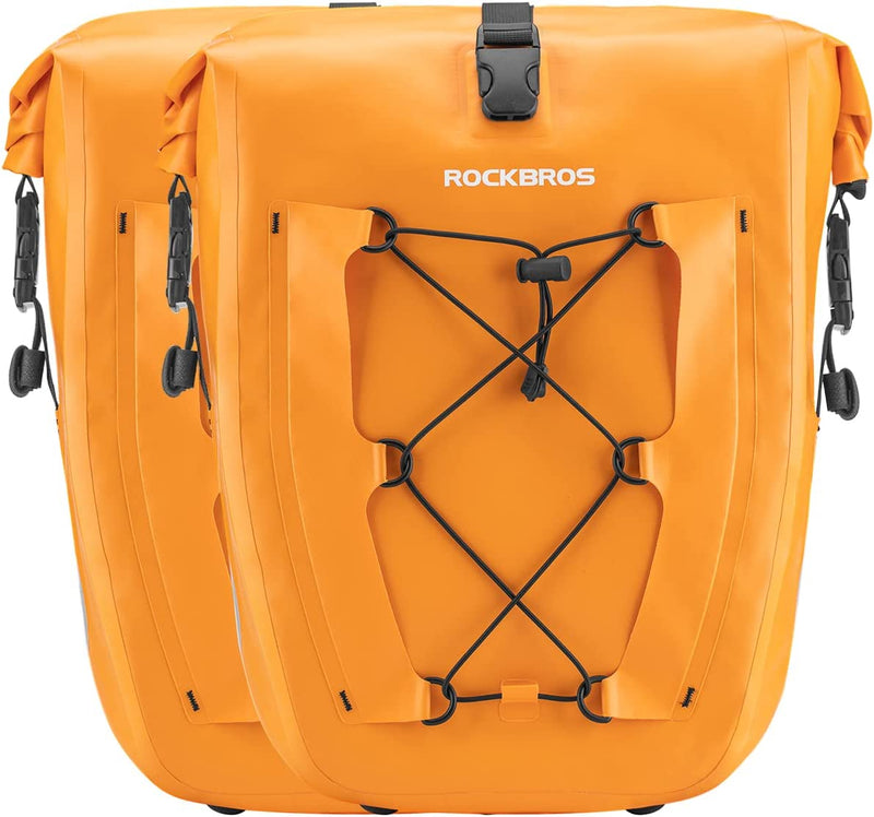 Load image into Gallery viewer, ROCKBROS Bike Pannier 27L Bicycle Rear Seat Carrier Waterproof Bag AS002